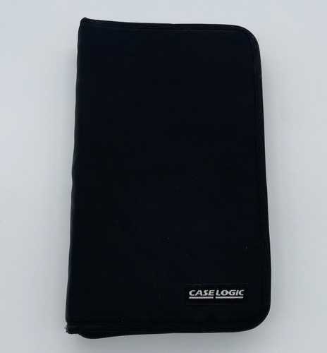 Case Logic CD/DVD 24 Ct Ordner Reißverschluss Hülle mit Aufklebern & Einlagen NEU - Bild 2 von 4