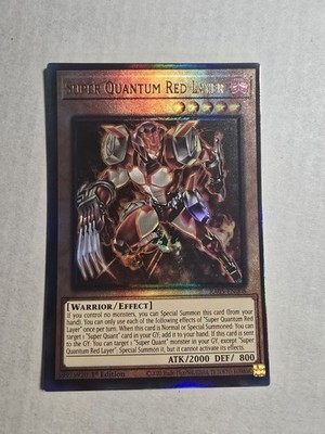 Super Quantum Red Layer (Ultimate Rare) RA05-EN008 Rarity Collection 5 Miss Cut