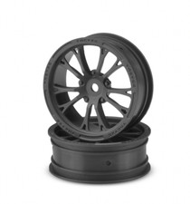 J Concepts 3399B Black Tactic Front Street Eliminator 2.2" 12mm Hex Drag Wheels