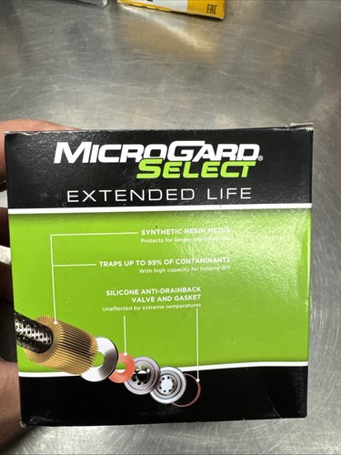 MicroGard Select Extended Life Engine Oil Filter MSL51372 PH2 85372 10k Mile Pro - Picture 3 of 6