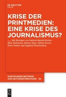 Krise Der Printmedien: Eine Krise Des Journalismus?