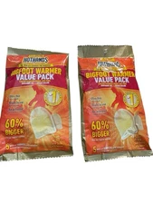 Lot Of x2 Hot Hands Bigfoot Adhesive Toe Warmer | 10 Pairs Total