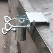 Patio Umbrella Clamp Beach Fishing Fixed Clip for Fence Balcony Small Truck