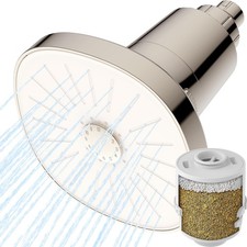 Filtered Shower head, Rain Shower Head with Filter, High Pressure Shower Filt...
