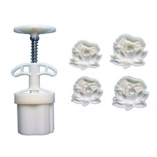 Professional Mooncakes Press Tool 2 Cavity 50g 75g Plastic Baking Equipment