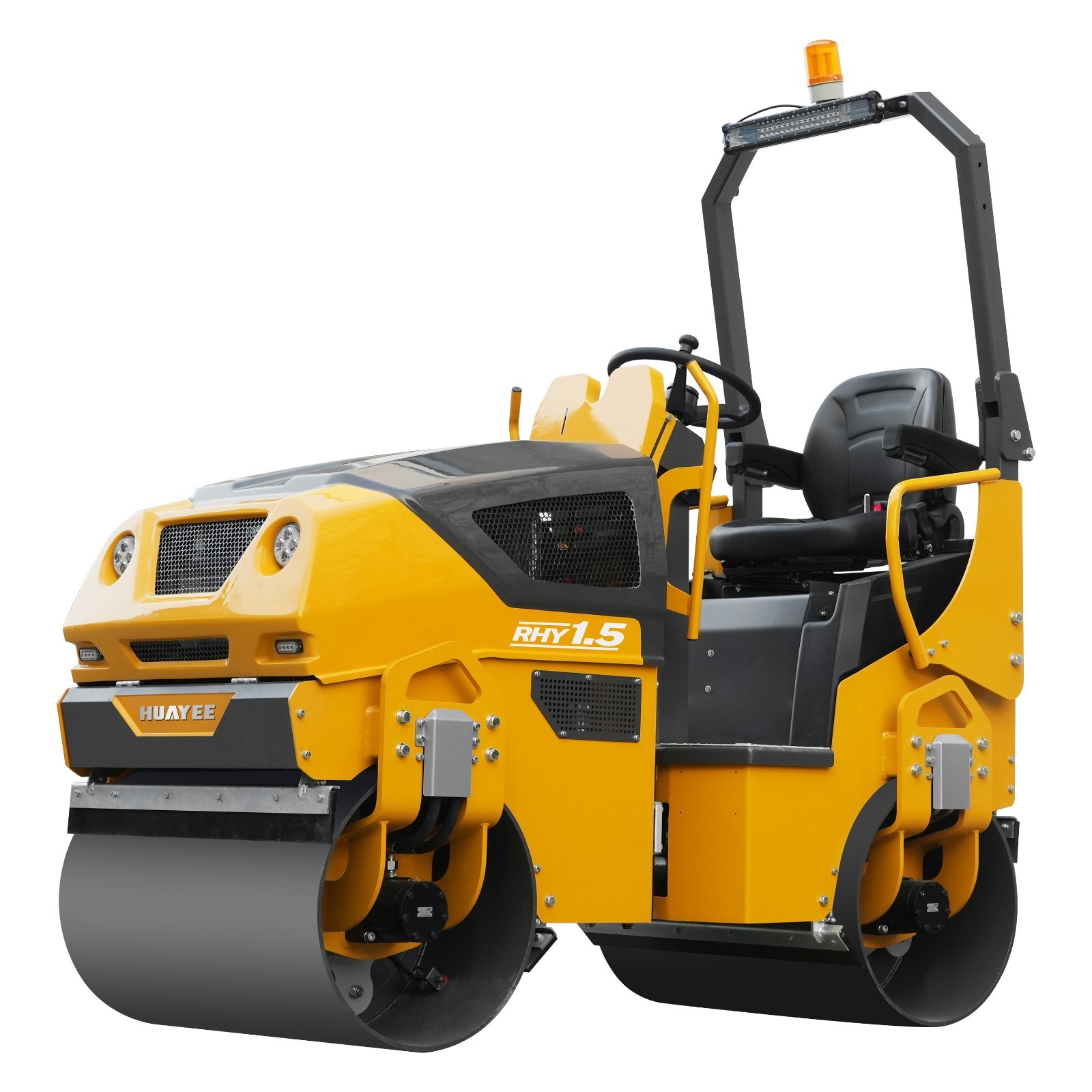 HUAYEE RHY1.5 Vibratory road rooller –22HP HondaGX690 Gas Engine 60Hz Vibration