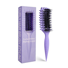 Curly Hair Brush Candybrush Curl Defining Brush for Detangling Shaping and Defin