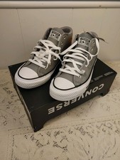 NEW Converse Chuck Taylor All Star High Street Mid Gray Shoes Mens A09499C