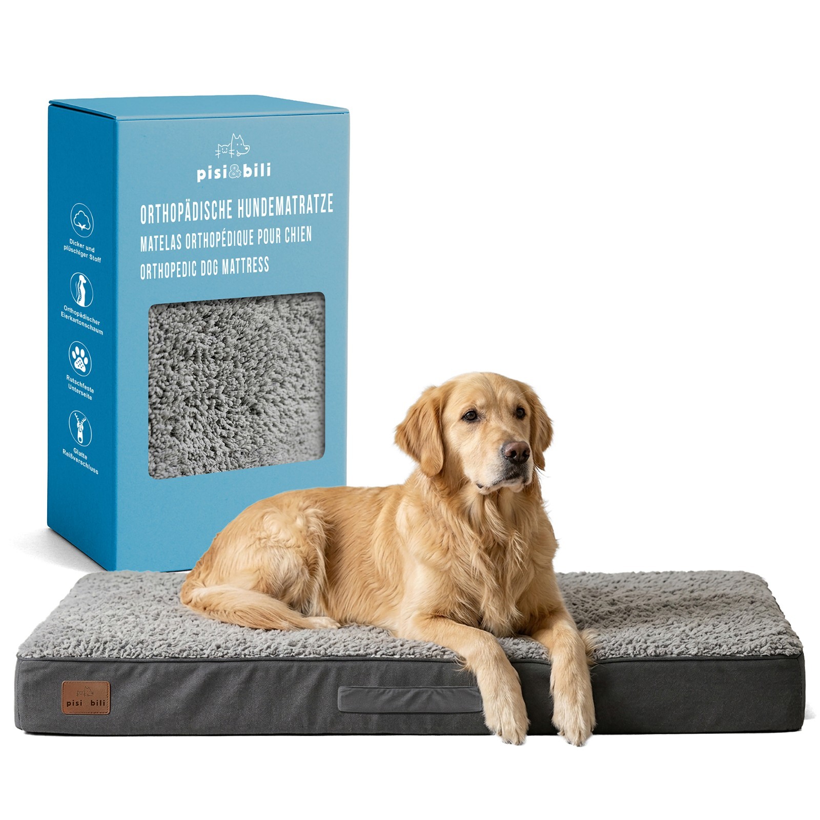 Hundematratze Orthopädisches Hundebett Katzenbett Premium Tiermatte Hundematte