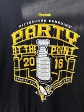 Pittsburgh Penguins 2016 Stanley Cup Champions T-shirt size L/XL MORE