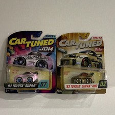 Mga Car Tuned Jdm 93 Toyota Supra Supra A90 Diecast Metal Mijo Pink Blue