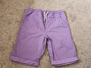 Purple Unisex Shorts Age 11 Tu