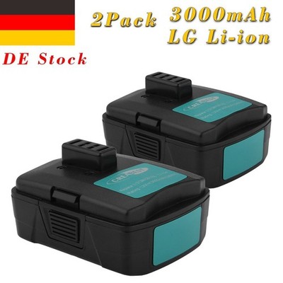 2X Für Ryobi 130503005 130503001 BID1201 CD100 L1212R 12V 3000mAH Li-ion AKKU