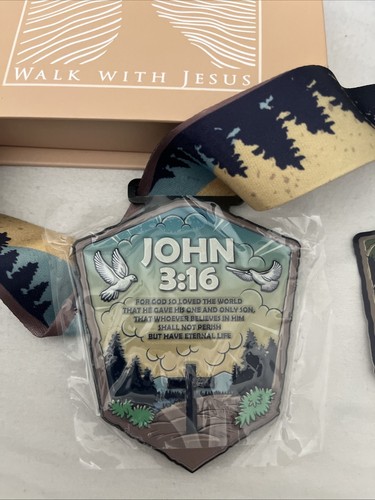 Forty Forty Challenge 2025 Walk With Jesus Medaille - Bild 2 von 8