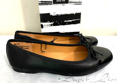 NEW DV by Dolce Vita Women's Moxy Ballet Flat Shoes - PICK SIZE - BLACK