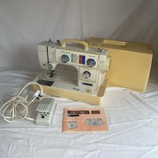 Janome New Home Model 691 Sewing Machine with Case and Manual FULLY WORKING