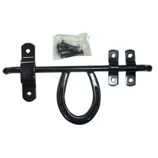 Intrepid International Horseshoe Barn Door Latch - Heavy-Duty Steel Hardware ...