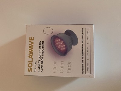 Bye Acne 3-Minute Light Therapy Spot Treatment  Solawave