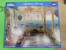 White Mountain Puzzle 1000 Piece Puzzle Larger Pieces - Summer Breeze