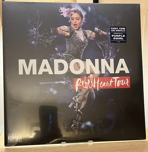 Madonna - Rebel Heart Tour - Purple Swirl Double Vinyl LP Album - NEW SEALED