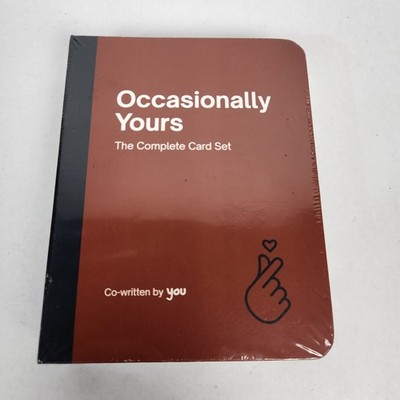 Occasionally Yours: The Complete Card Set Co-written By YOU Greeting Cards NEW