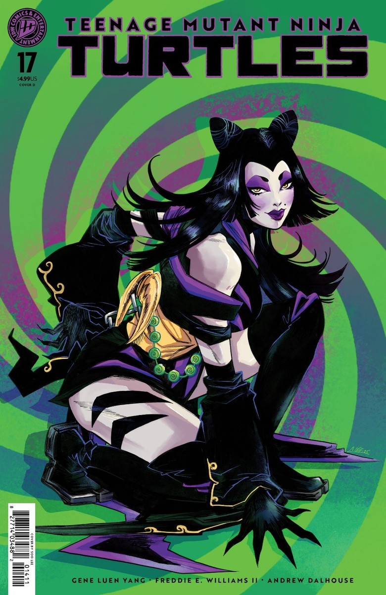 Teenage Mutant Ninja Turtles #17 Variant D (Soo Lee) (IDW