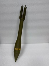 M6 60mm HEAT Bazooka Rocket Round 3D Printed Made in USA Bazooka WWII Replica