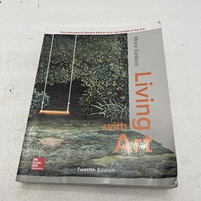 International Student Edition  Living with Art  by Mark Getlein Paperback Book 