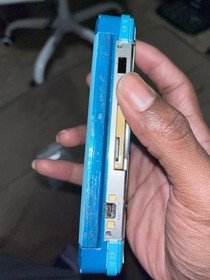 Nintendo 3DS Aqua Blue Handheld Handheld Console System CTR-001 Tested w Charger