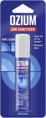 Ozium 0.8 Oz. Air Sanitizer & Odor Eliminator for Homes, Cars, Offices and More,
