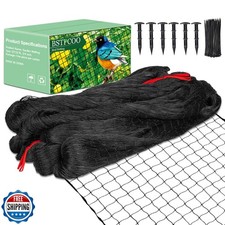 BSTPCOO 25'x25' Bird Netting for Chicken Coop, Nylon 3/4" Mesh Poultry Nettin