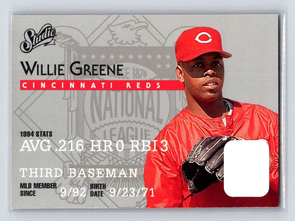 1995 Studio #83 Willie Greene