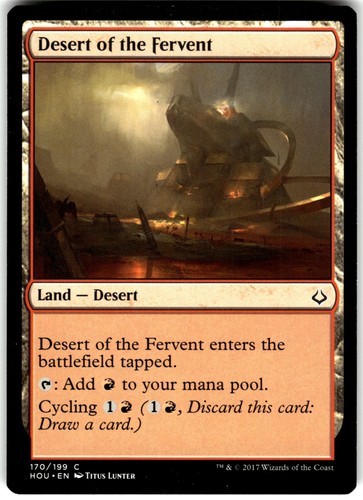 Desert of the Fervent 170/199 Hour of Devastation Common