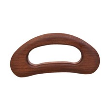 Wood Gua Sha Board Portable SPA Salon Easy to Hold Deep Groove Design Massage