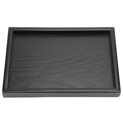 Rechteck Holz Tee Tablett Modern Für Snacks Kaffee Mahlzeiten BAK - Bild 1 von 4