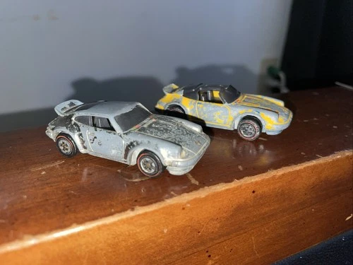 Lot of 2 1974 Hot Wheels Redline Porsches. P-911 & Porsche Carrera.