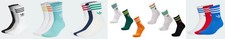 Image of Adidas Originals Mens Mid Crew Socks 3 Pairs Pack Various 6.5-8 8.5-10 BNWT