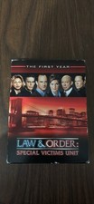 Law and Order SVU Season 1 DVD Box Set TV Series Gently Used