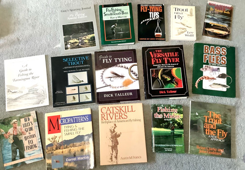 Lot of 15 Fly Fishing Books - See Extended Description for details