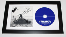 THE 1975 BAND SIGNED FRAMED 'BEING FUNNY IN A FOREIGN LANGUAGE' CD ALBUM w/COA