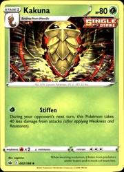 Kakuna 002/198 Chilling Reign Uncommon Pokemon Card