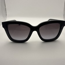 Salvatore Ferragamo SF955S Black Square Women's Sunglasses Read