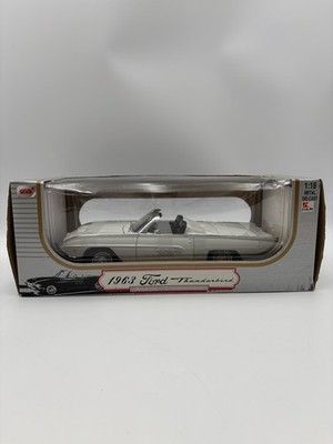 Anson 1963 Ford Thunderbird White 1:18 Diecast  Rare Black Interior Sealed Box