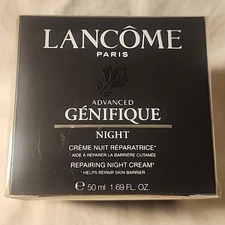 LANCOME Advanced Genifique Repairing NIGHT CREAM 1.69 oz 🔥NEW🔥 SKIN BARRIER