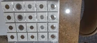 Lincoln Wheat Pennies 1937 Through 1945 All 3 Mint Marks Steel Pennies Are AU