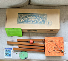 NIB Woodstock Chimes Woodstock Turquoise Chime 21" WTBR For Outdoor Patio Home