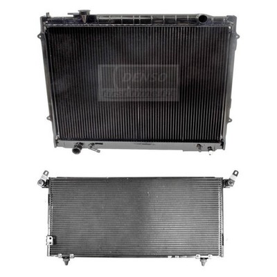 For Toyota Tacoma 1998-2000 Denso BNDL-454473 Radiator & Condenser Kit