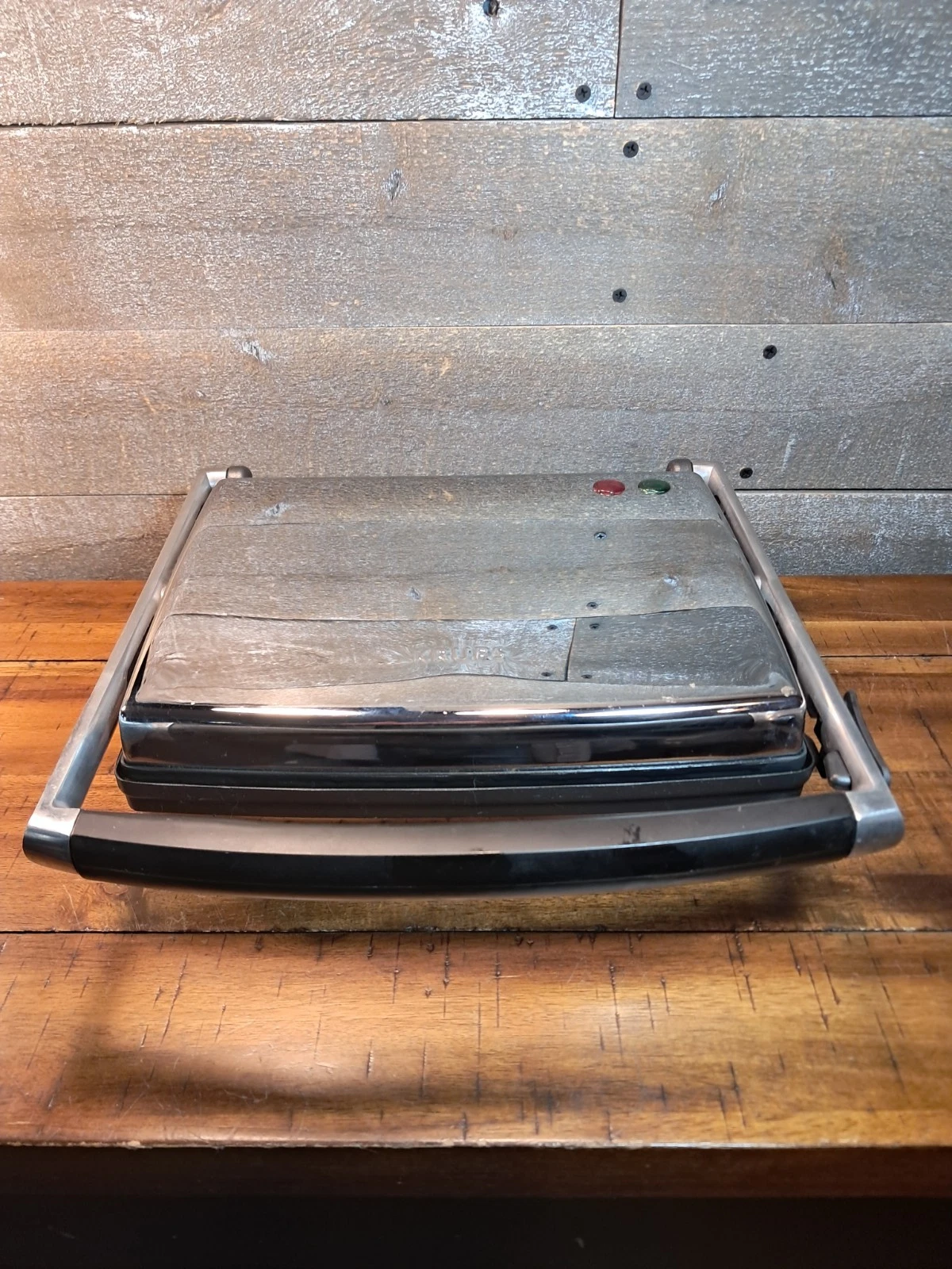 Krups Panini Sandwich Maker Grill FDE312 Stainless Steel Nonstick Electric
Opens in a new window or