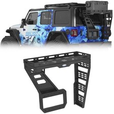 Tailgate Spare Tire Cargo Basket Rack For Wrangler Jl 2018-2026