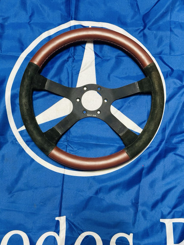 Mercedes BMW Porsche VW Sport Line Leather Steering Wheel - Bild 1 von 4